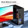 1080P High-Resolution VGA Cable 3+5 Pin Durable Flat Display Cable for PC Monitor
