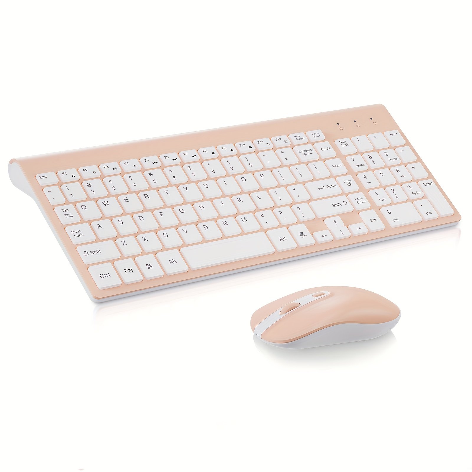 Cimetech Wireless Keyboard and Mouse Combo for Office Laptop and Desktop Use