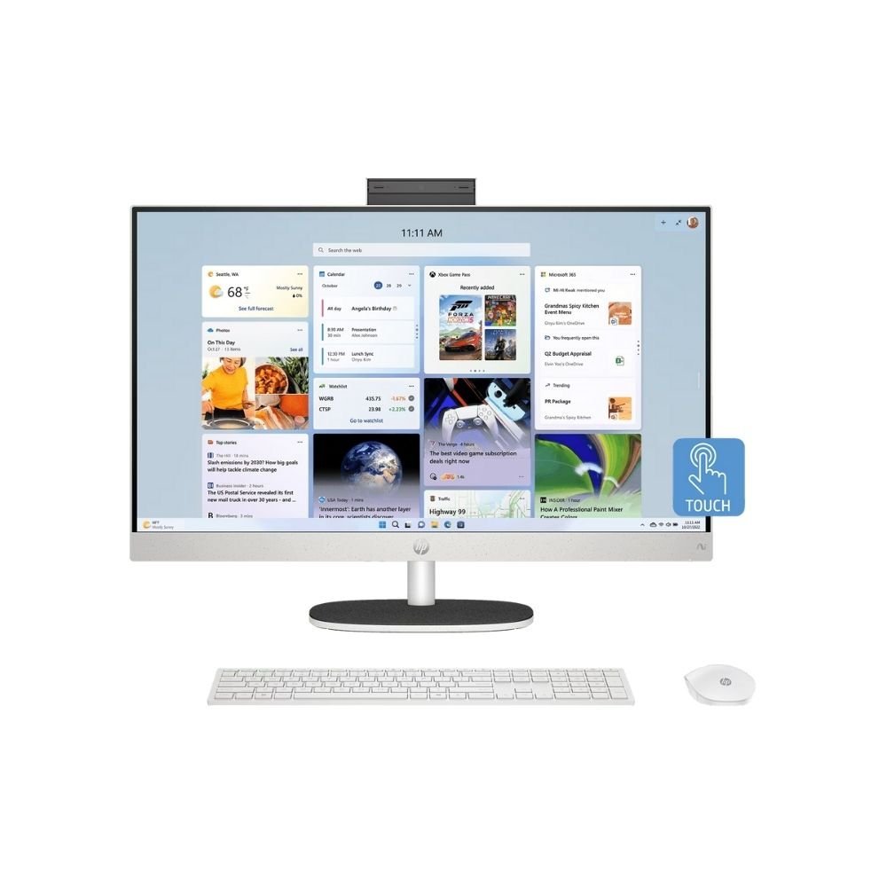 HP 27-cr0058d All-in-One Desktop PC Intel Core i5-1335U